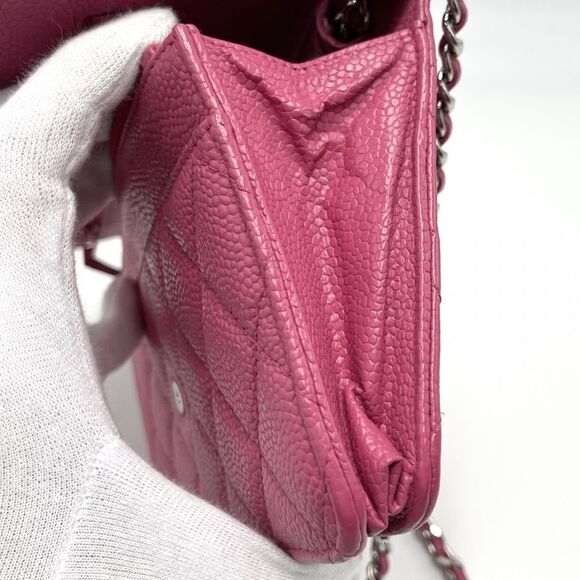 Chanel Chain Wallet Women's Shoulder Bag Coco Mark Crossbody Wallet Chanel - Picture 15 of 16